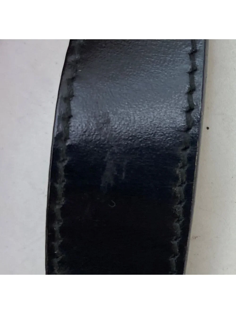Gucci Handbag Leather Black Tote GG Business - Picture 13 of 15